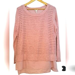 St John's Bay sweater top size XL